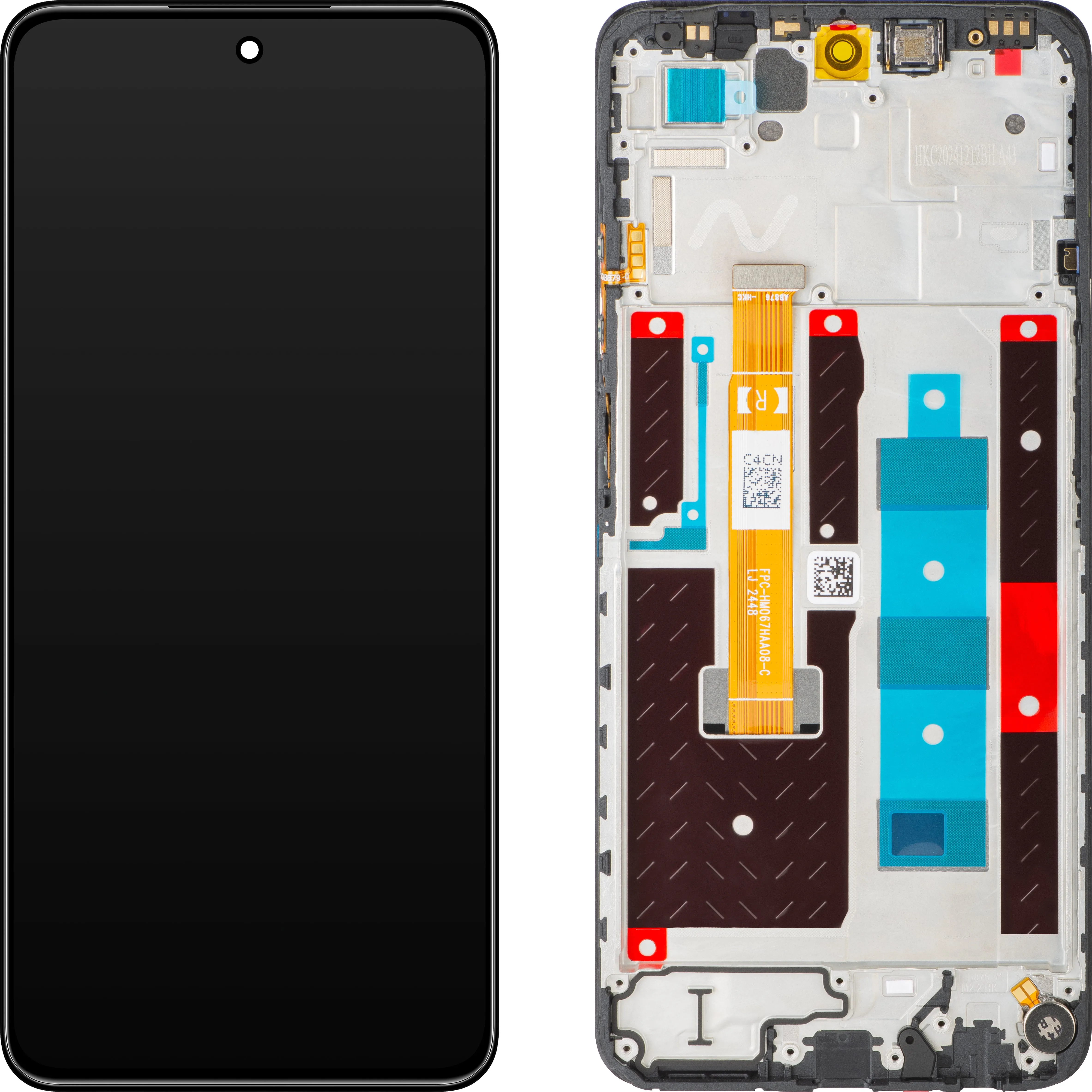 Display con Touchscreen Realme 14x, con Cornice, Nero (Carbon Black), Service Pack 621029000456 - immagine 1