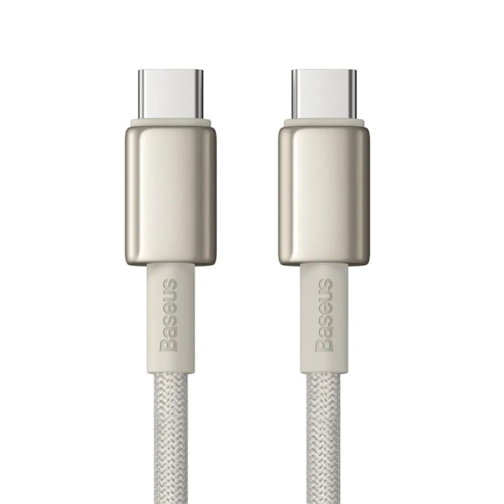 Cavo Dati e Ricarica USB-C - USB-C Baseus Tungsten Gold, 100W, 1m, Dorato P10319800G21-00 - immagine 1