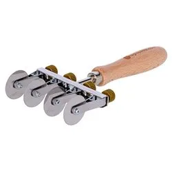 Taglia pasta regolabile 4 Lame liscie 120 mm Art 392 - immagine 1