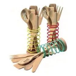 Set cucina 6 pz Legno Assortito Art 231 C - immagine 1
