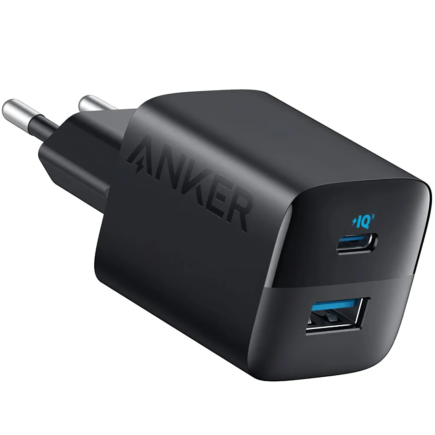 Caricabatterie di rete Anker 323, 33W, 3A, 1 x USB-A - 1 x USB-C, nero A2331G11 - immagine 1