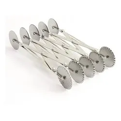 Taglia pasta professionale 5 liscie + 5 rotelle dentate EVA Cromo 040691 - immagine 1