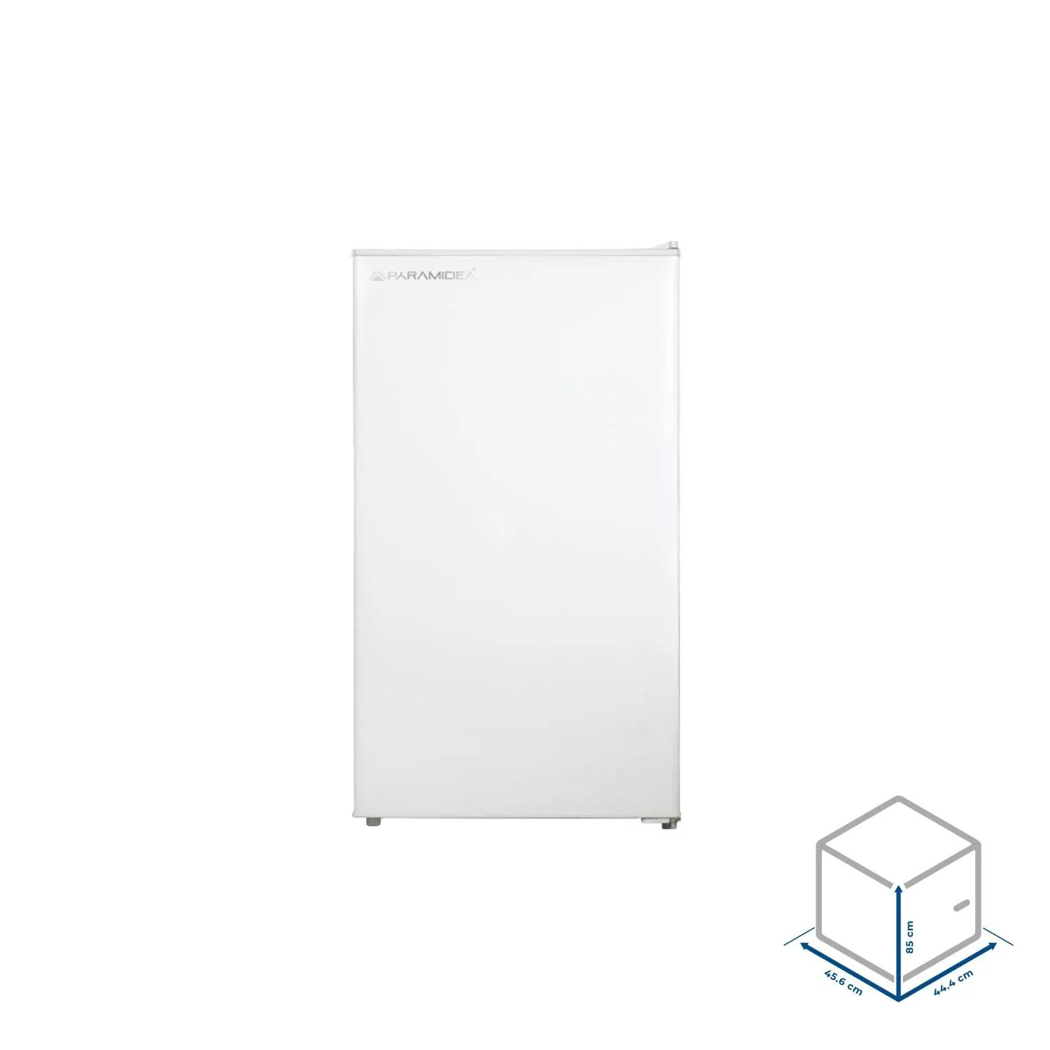 PYRAMIDEA Frigorifero Capacità Totale 100 Litri lordi, con ghiacciaia, Porta reversibile, piedini regolabili, Classe E,Colore Nero FRG104B - immagine 3