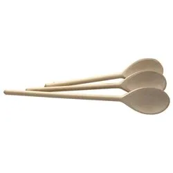 Set cucina 3 pz cucchiai Lux Legno Naturale Art 70 3L - immagine 1