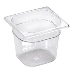 Bacinella alimenti Mod. 1/6 (1Lt) GASTRONORM Trasparente 62CW135 - immagine 1