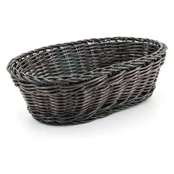 Cestino tavola rattan (23x15x7cm) Wengè 2402W023PCV - immagine 1