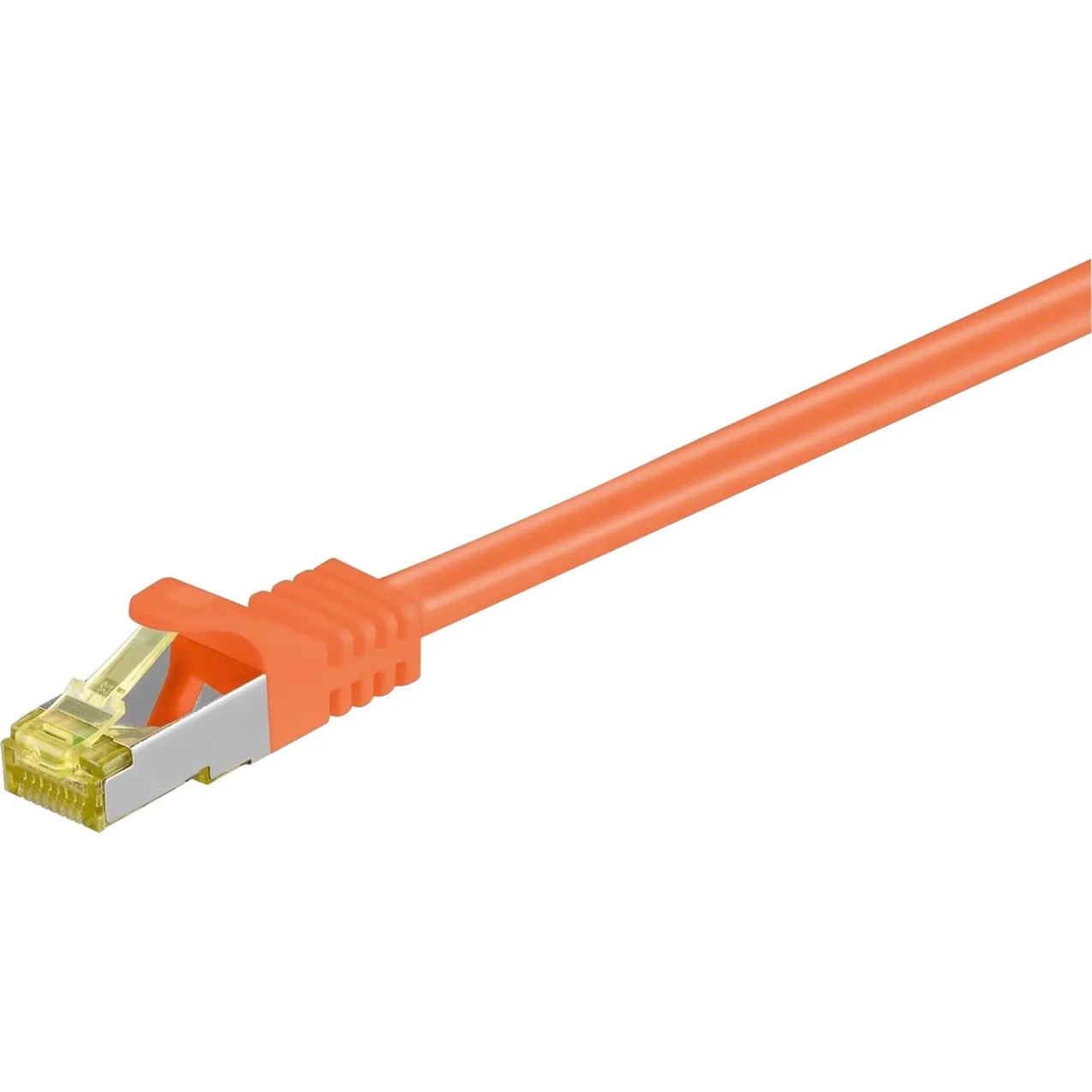RJ-45 CAT7 15m cavo di rete Arancione S/FTP (S-STP) - immagine 1