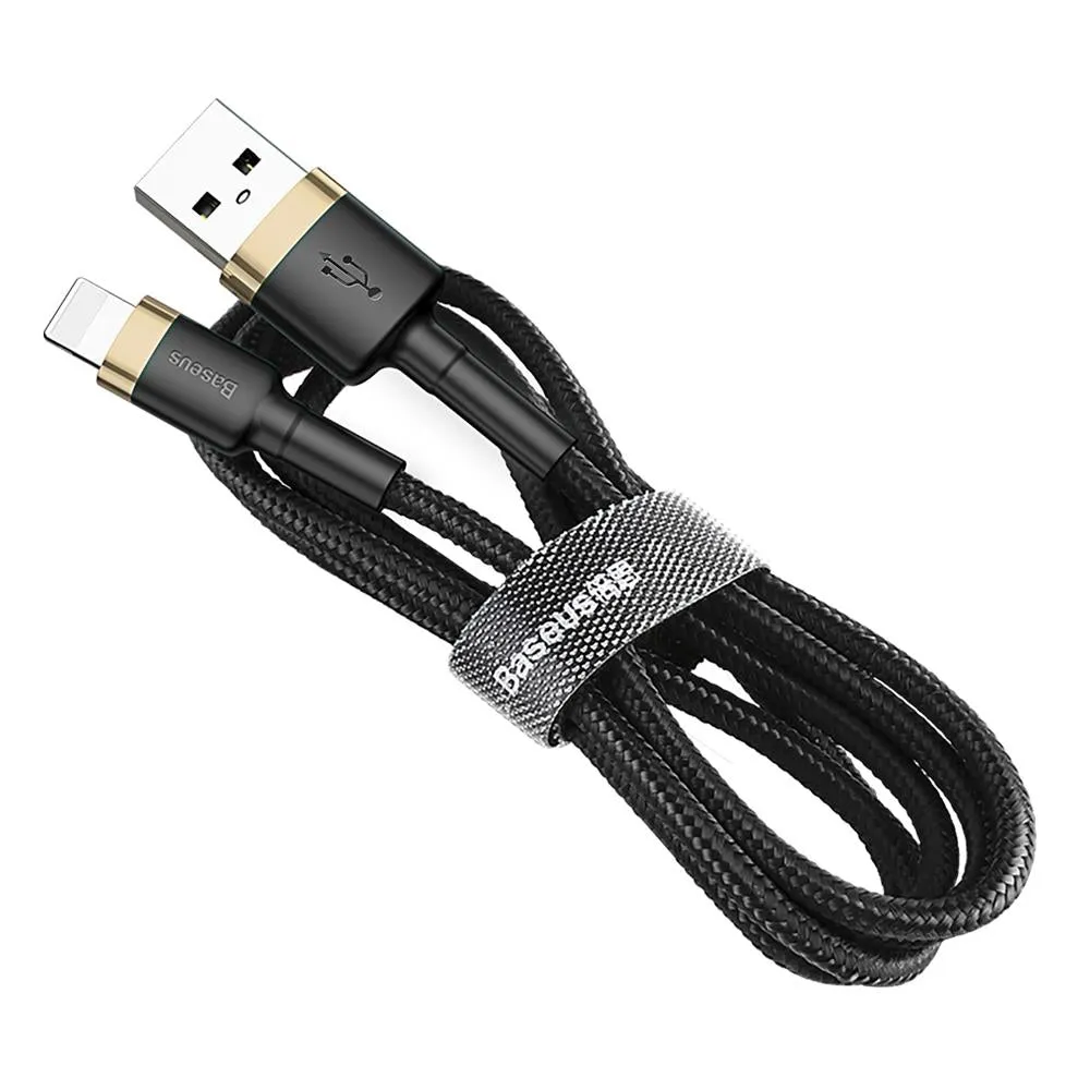 Cavo Dati e Ricarica USB-A - Lightning Baseus Cafule, 18W, 1m, Oro CALKLF-BV1 - immagine 1