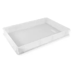 Cassetta sovrapponibile per alimenti (60x4x7cm) SERVICE Bianco 1885 HD - immagine 1