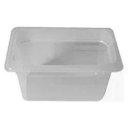 Bacinella alimenti Mod. 1/4 (1,7Lt) GASTRONORM Bianco traslucido 42PP190 - immagine 1
