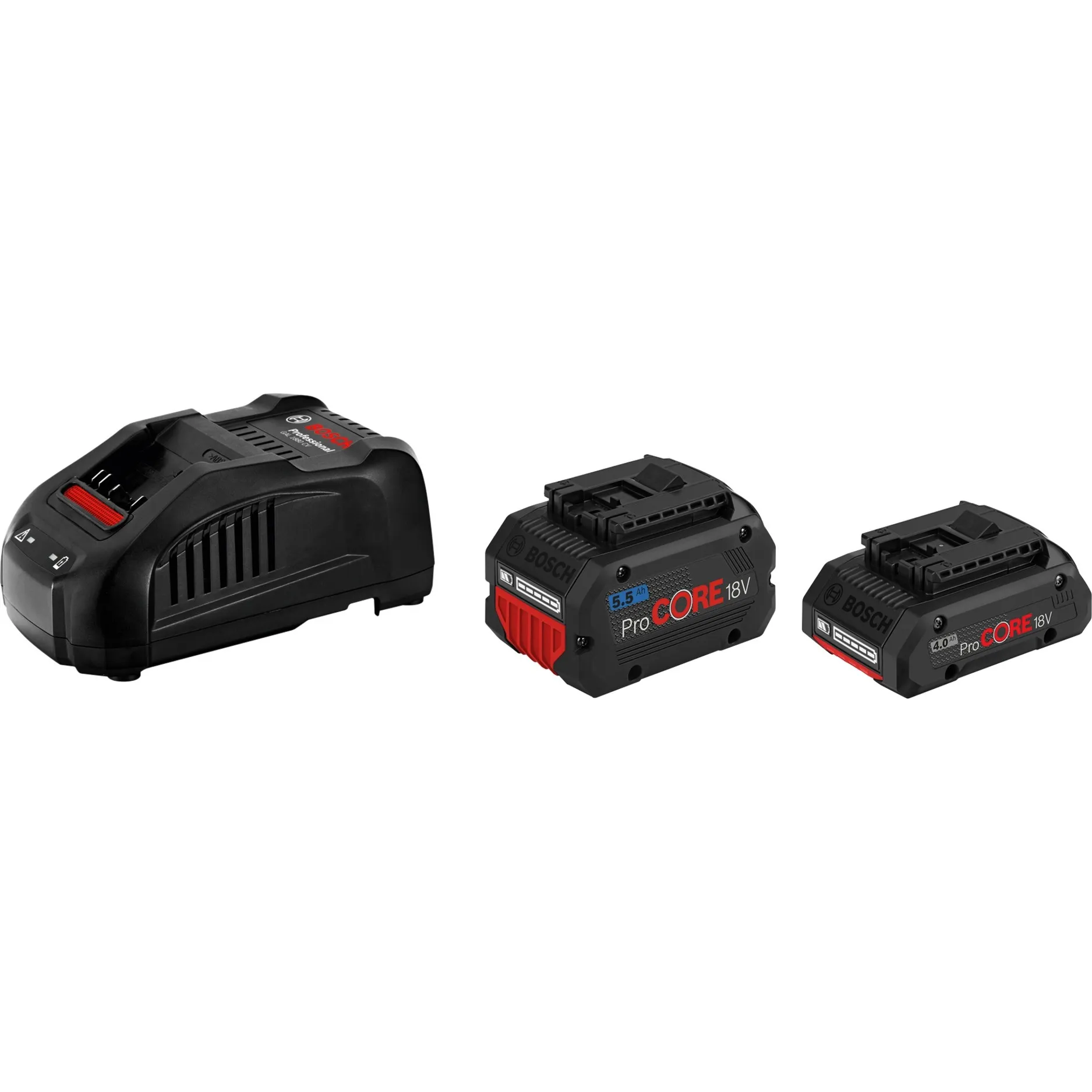 1600A0214A Werkzeug-Akku 18 V 8.0 Ah Set batteria e caricabatterie - immagine 1