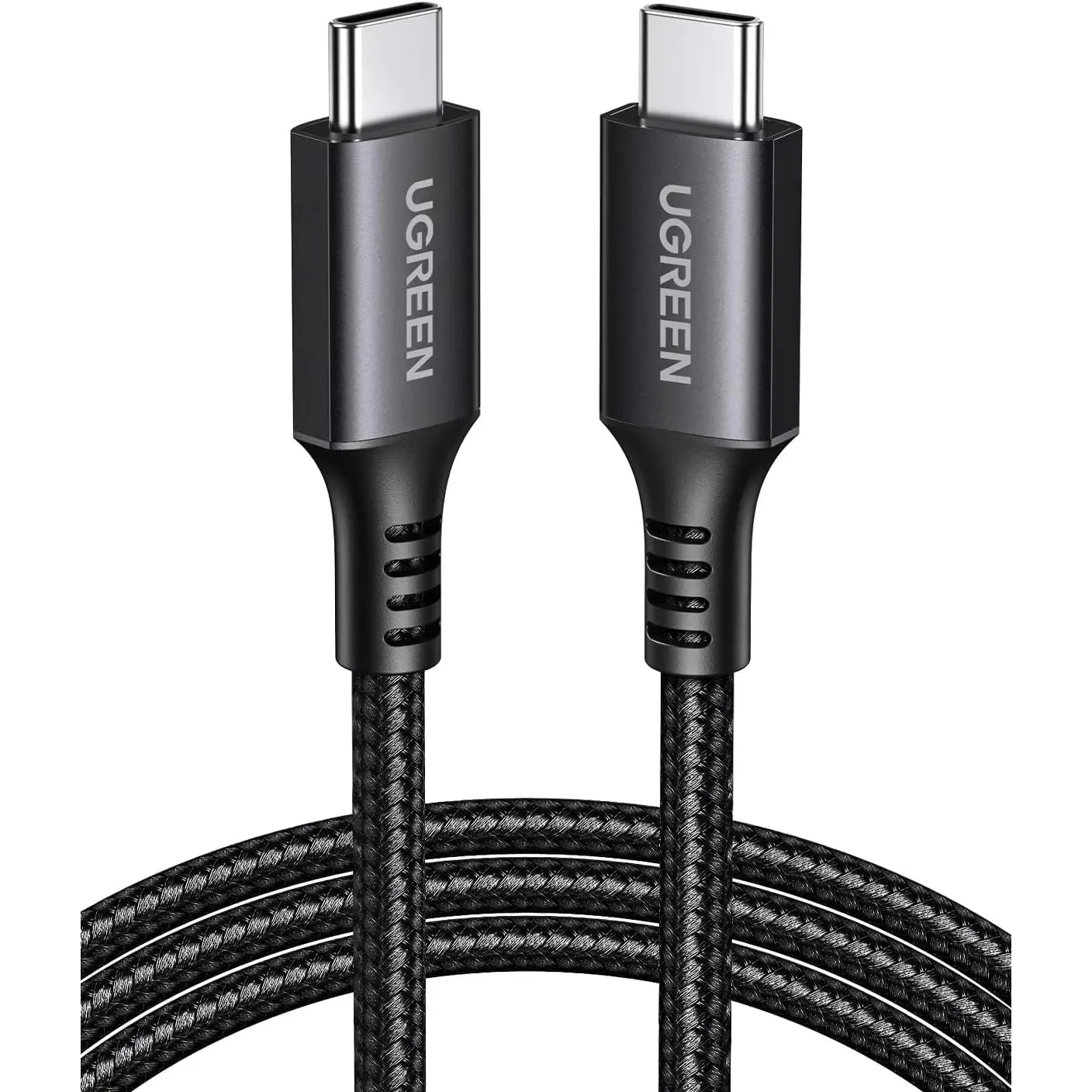 Cavo dati e ricarica USB-C - USB-C UGREEN US567, 60W, 1m, grigio - immagine 1
