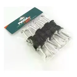 Beccucci versatori dosatori con chiusura 12 pz Acciaio 05325012 - immagine 1