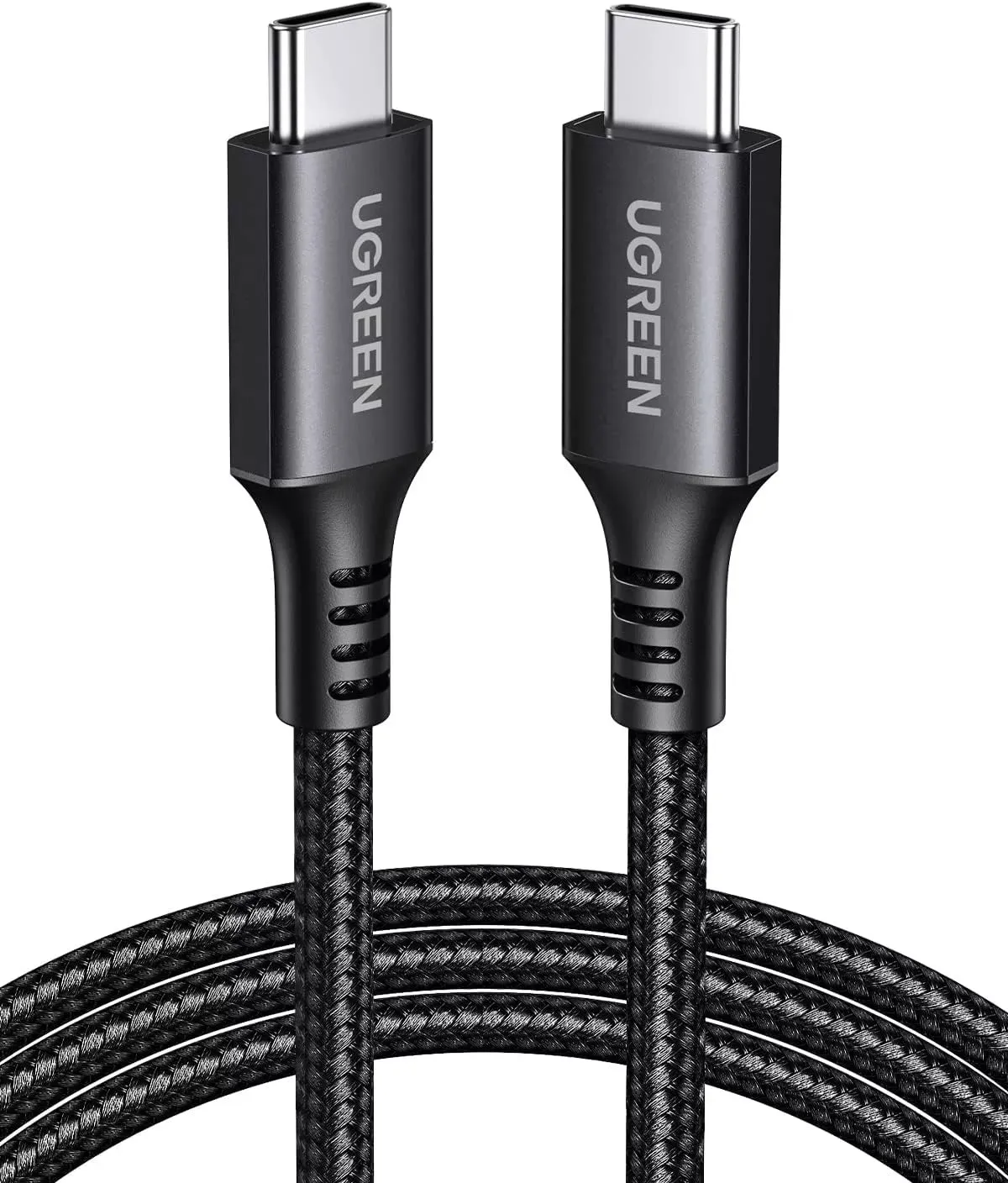Cavo dati e ricarica USB-C - USB-C UGREEN US567, 60W, 2m, grigio - immagine 1