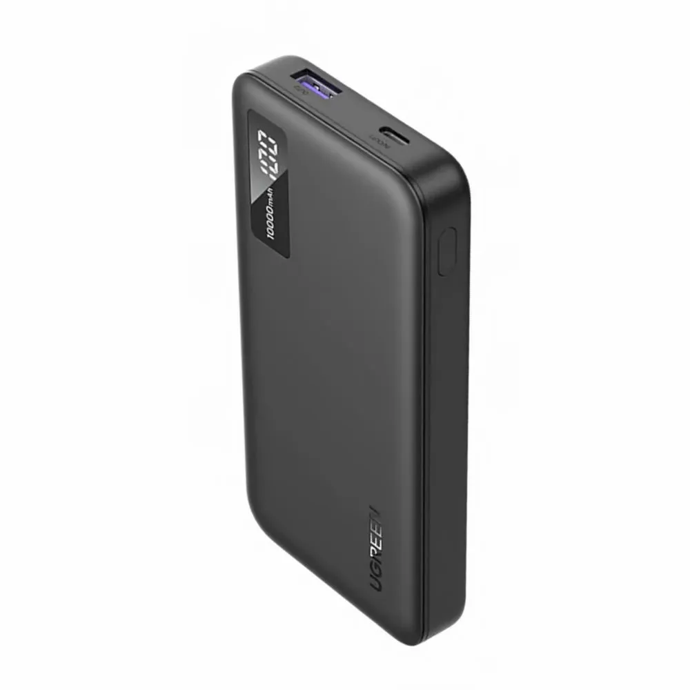 Batteria Esterna UGREEN PB311, 10000mAh, 22.5W, QC + PD, 1 x USB-C - 2 x USB-A, Nera - immagine 1