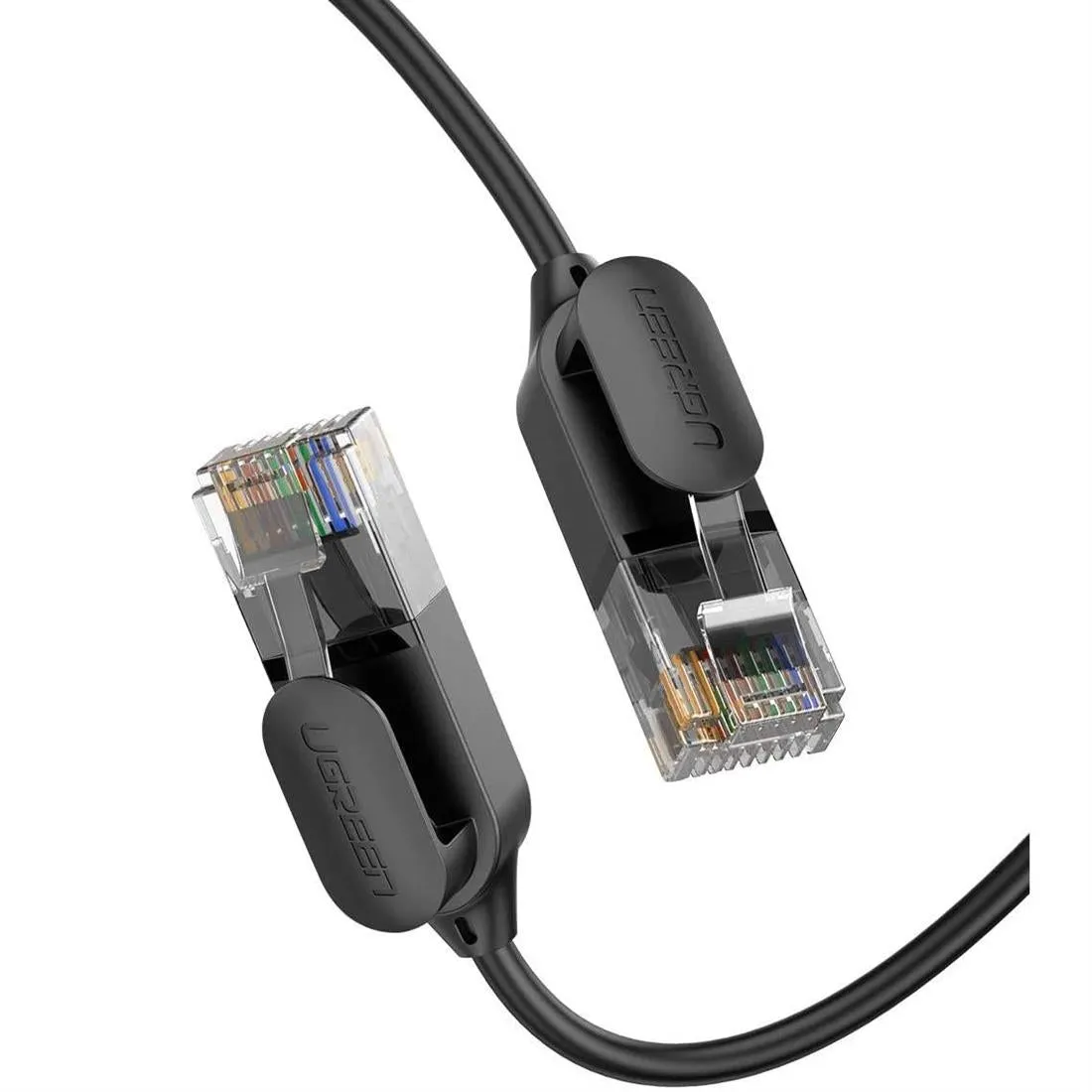 Cavo di rete UGREEN NW122, UTP, Cat6A, 1m, nero - immagine 1