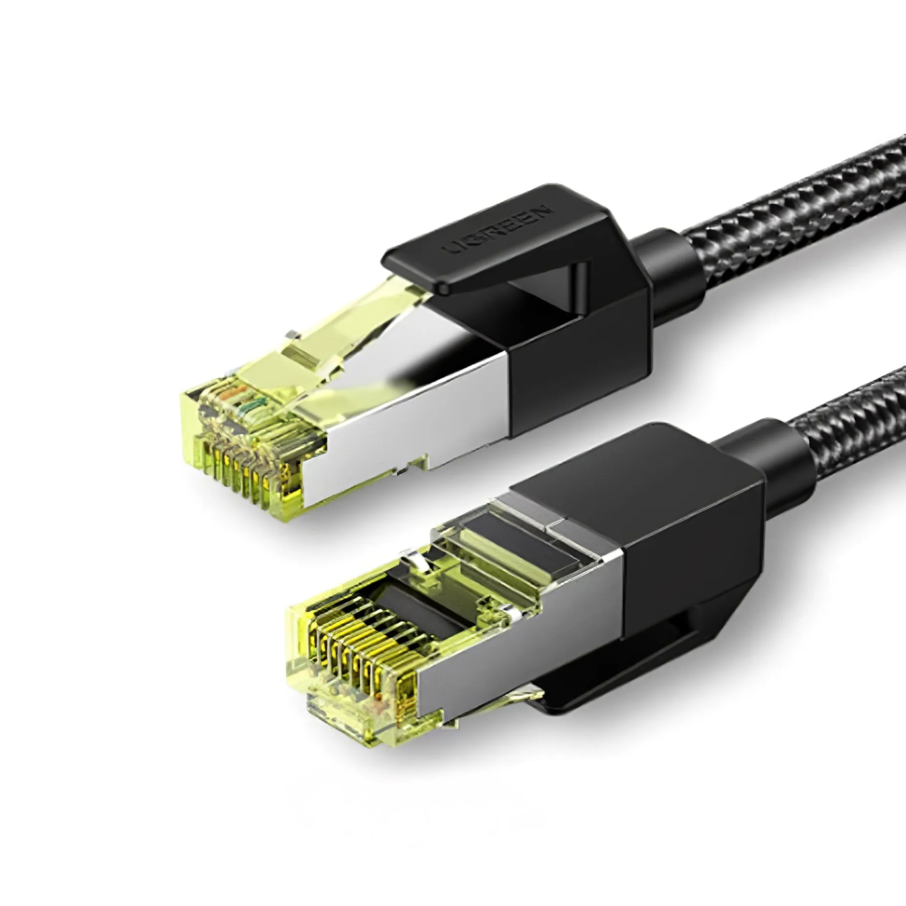 Cavo di rete UGREEN NW150, UTP, Cat7, 3 m, nero - immagine 1