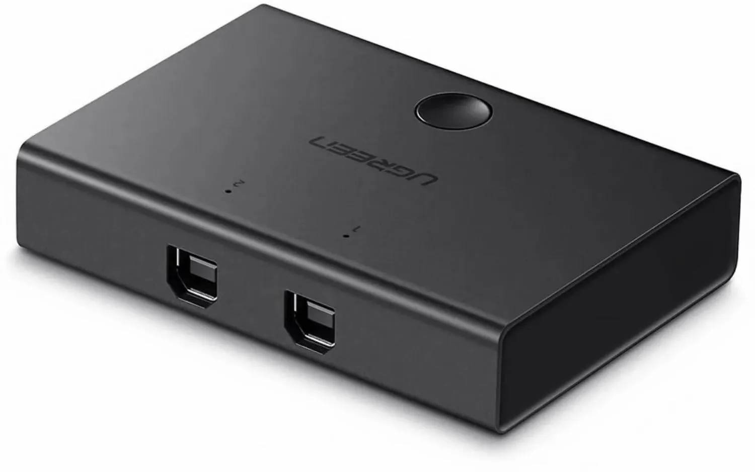 Switch USB UGREEN US158, 2 x USB-B, Nero - immagine 1