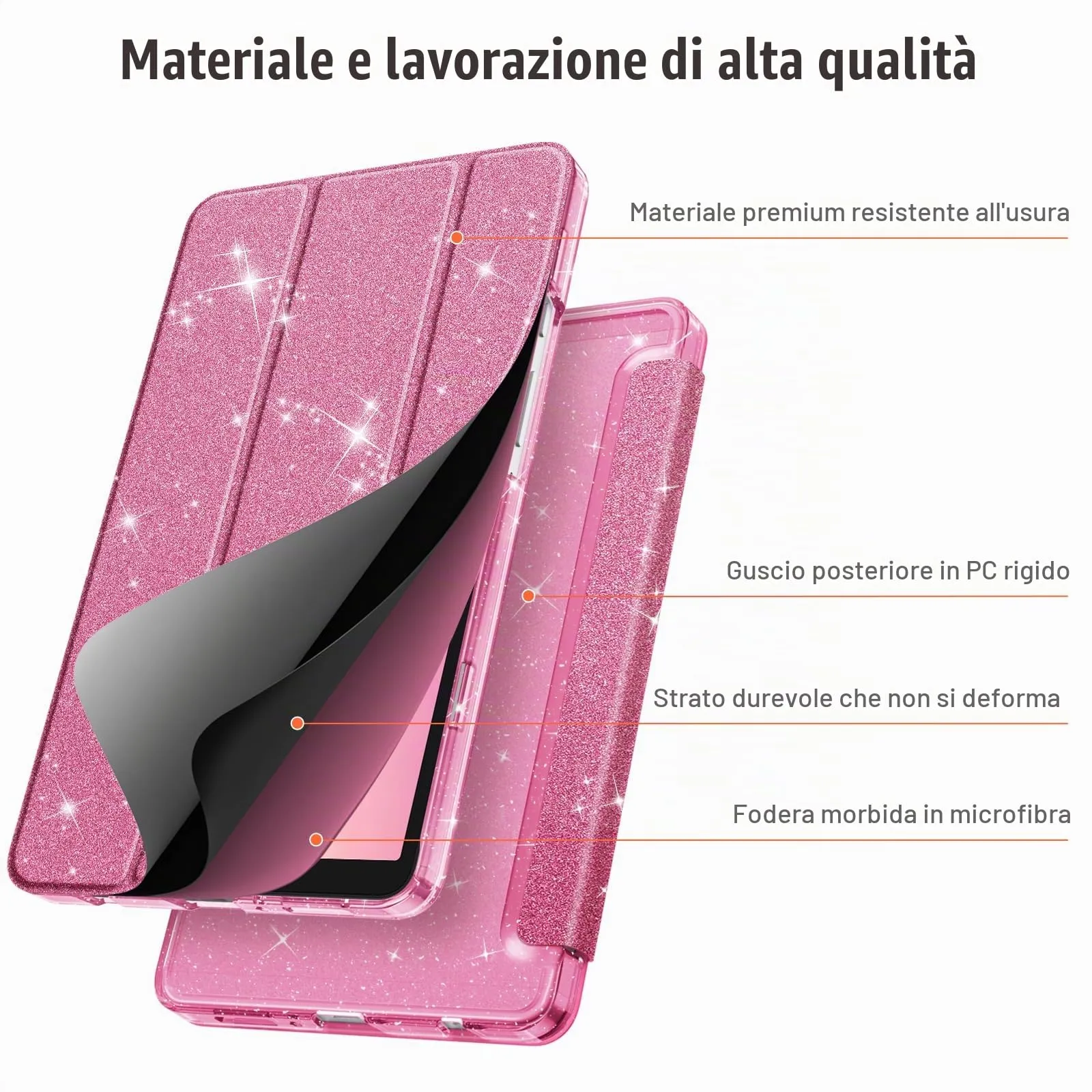 FINTIE Cover per Samsung Galaxy Tab A11 8,7 Pollici 2025 / Tab A9 8,7" 2023 - immagine 7