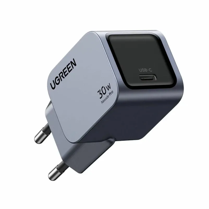 Caricabatterie di rete UGREEN X703 Nexode Pro, 30W, 3A, 1 x USB-C, Grigio - immagine 1