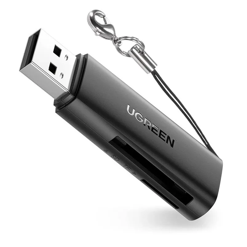 Lettore di schede USB 3.0 UGREEN CM264, SD - microSD, Nero - immagine 1
