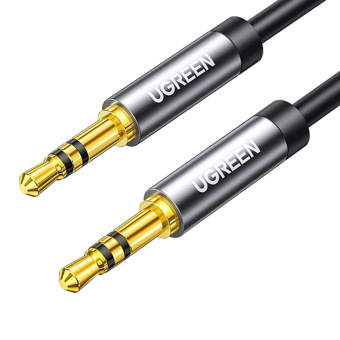 Cavo Audio 3.5mm - 3.5mm UGREEN AV119, 5m, Nero - immagine 1
