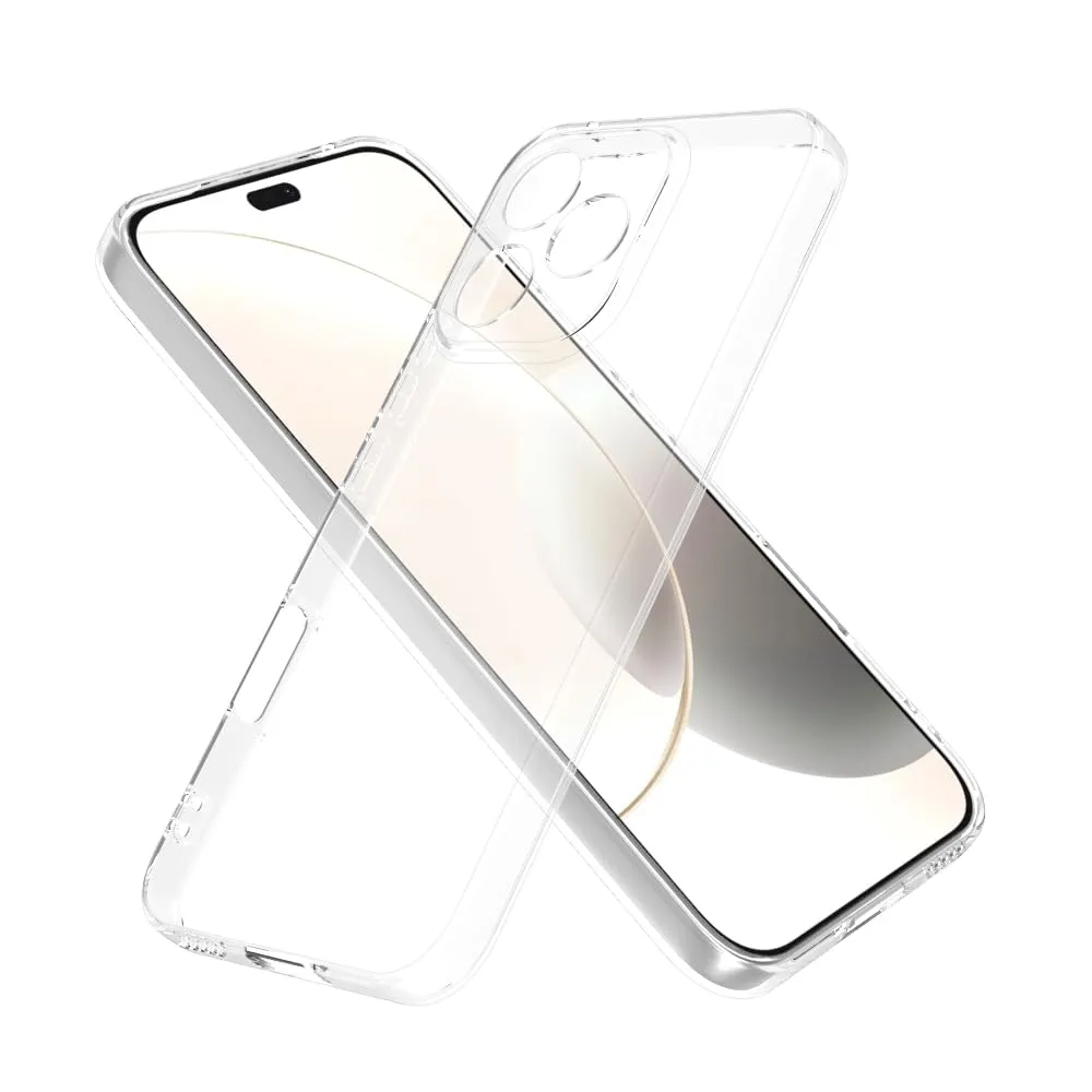 Captor Cover Honor 400 Lite 5G, Custodia Trasparente in Silicone Morbido, Sottile, Anti-Graffio, Protezione Fotocamera, Anti-Ingiallimento, Flessibile e Resistente per Honor 400 Lite 5G Cover - immagine 9