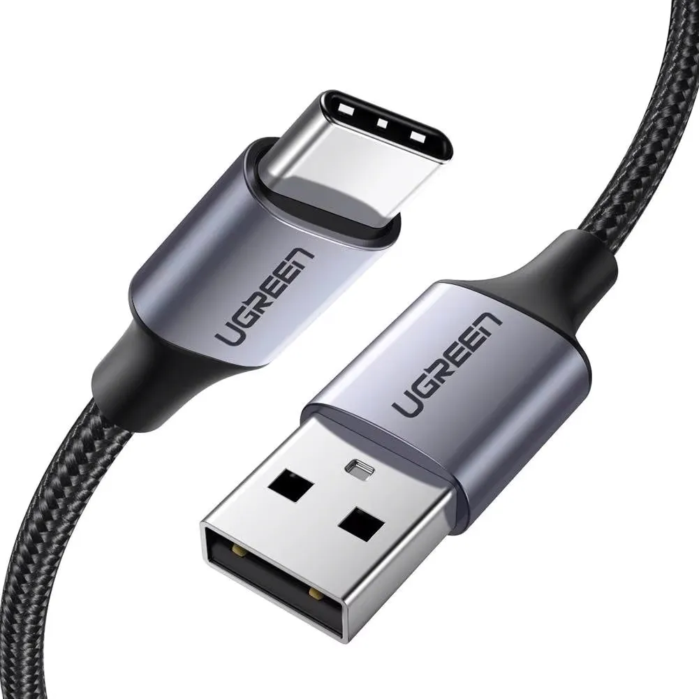 Cavo Dati e Ricarica USB-A - USB-C UGREEN US288, 18W, 0.5m, Nero - immagine 1