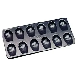 Formine biscotti 12 pz Madeleine Grigio 20141 - immagine 1