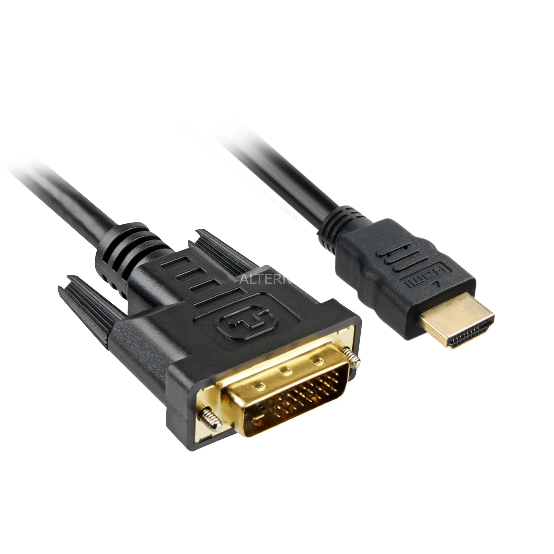 4044951015221 cavo e adattatore video 3 m HDMI DVI-D Nero - immagine 1