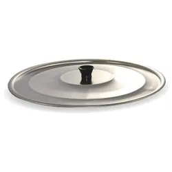 Coperchio pentola Alluminio bordato (24cm) CAMPAGNOLA Silver CAMPACOPBOP024 - immagine 1