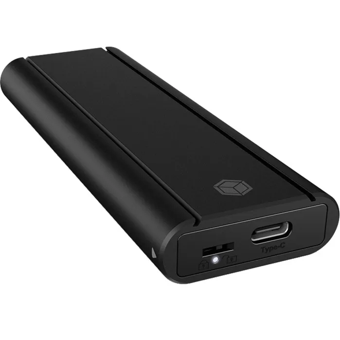 IB-1807MT-C31 Box esterno SSD Nero M.2, Disk enclosure - immagine 1