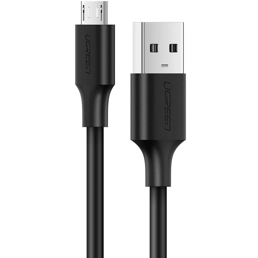 UGREEN US289 Cavo dati e ricarica USB-A - microUSB UGREEN US289, 18W, 1m, nero - immagine 1