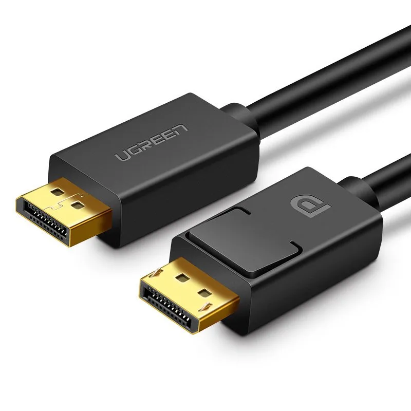 Cavo Video UGREEN DP102, DisplayPort - DisplayPort, 4K, 1.5m, Nero - immagine 1