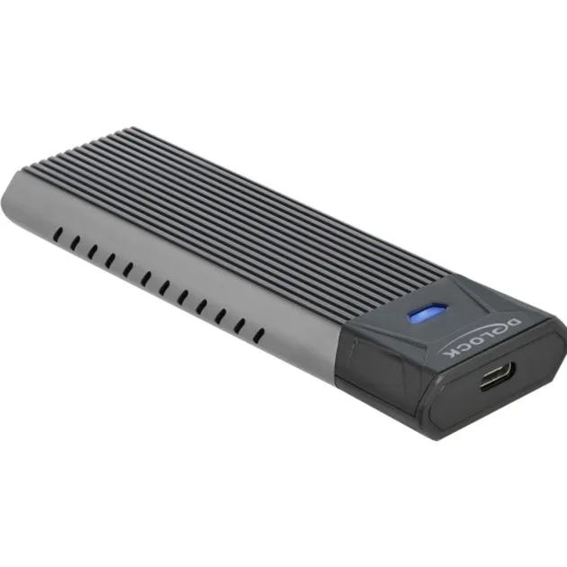 42638 contenitore di unità di archiviazione Box esterno SSD Nero, Grigio M.2, Disk enclosure - immagine 1