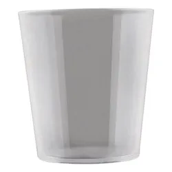Set bicchieri Aperitivo 6 pz Plastica San (400ml) Tumbler Conico Trasparente 2670 - immagine 1