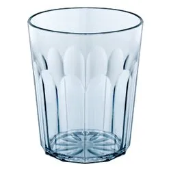 Bicchiere Acqua Plastica (300ml) Costolato OASI Trasparente 286 - immagine 1