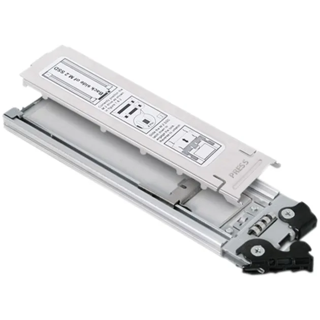 MB840TP-B contenitore di unità di archiviazione Box esterno SSD Alluminio, Nero M.2, Laufwerkstrays - immagine 1