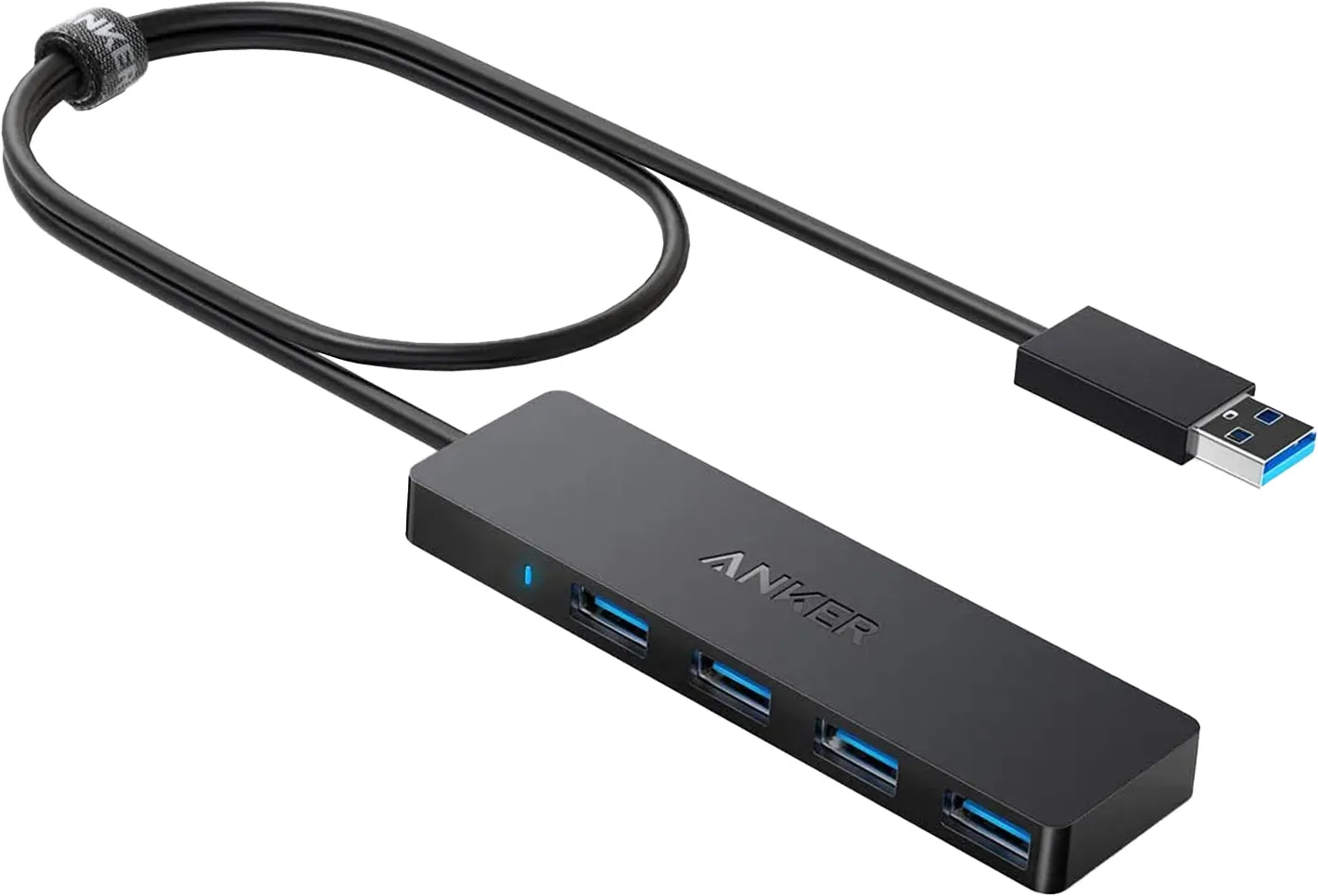 Hub USB Anker, 4 x USB-A 3.0, Nero A7516016 - immagine 1