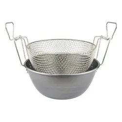 Friggitrice con cestello (26cm) Ferro Silver spazzolato 15500260FCV - immagine 1