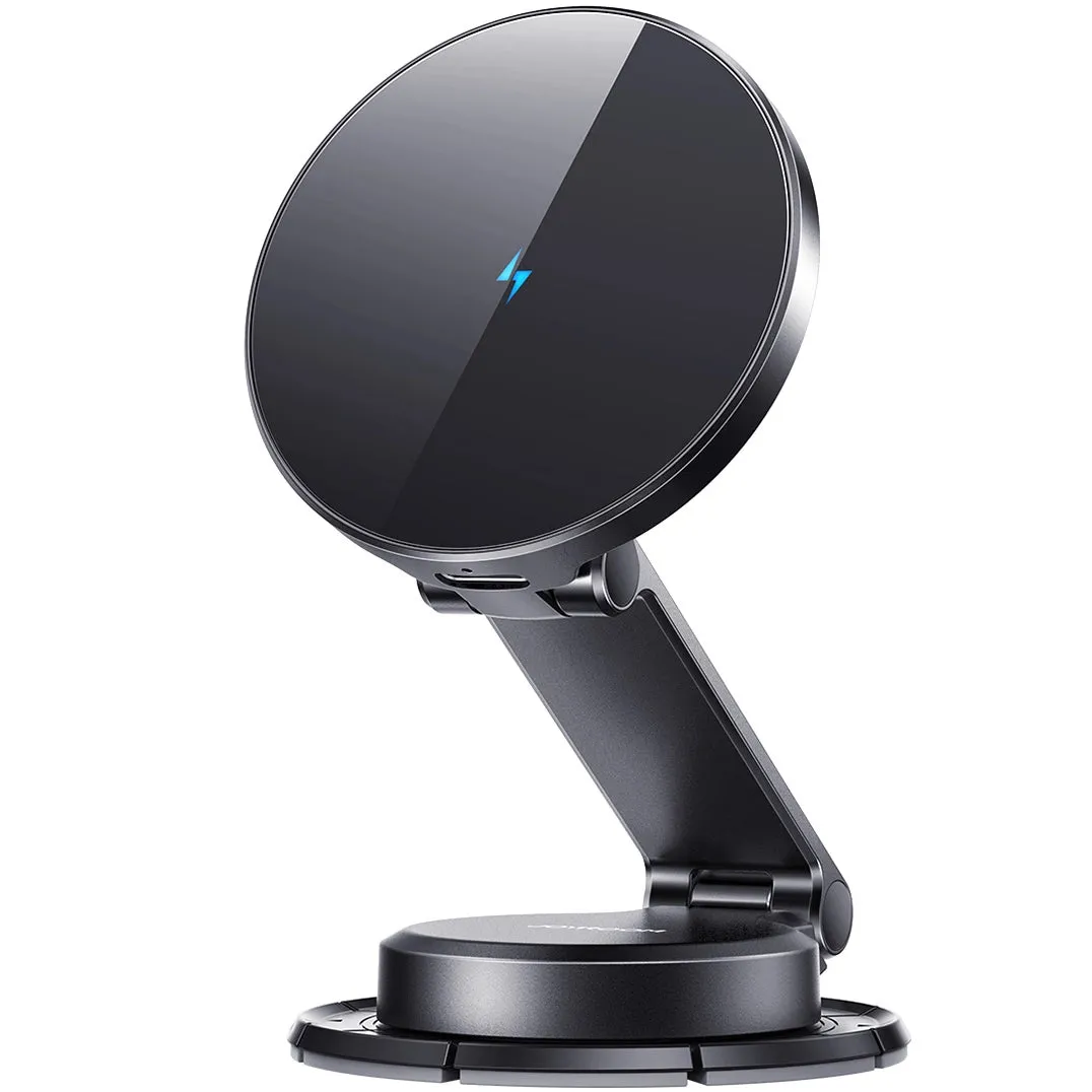 Caricabatterie Auto Wireless Joyroom JR-ZS408, 15W, 1.67A, Nero - immagine 1