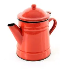 Caffettiera Smaltato 8 Tazze Bricco Rosso 012155 - immagine 1
