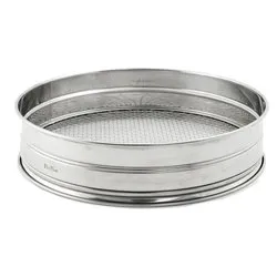 Setaccio (35cm) per pesce fori rete 11x9 mm Cromo 50905835 - immagine 1