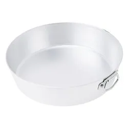 Teglia tortiera conica con anello Alluminio (32cm) PROFESSIONAL FAMILY Silver FAMA4332 - immagine 1