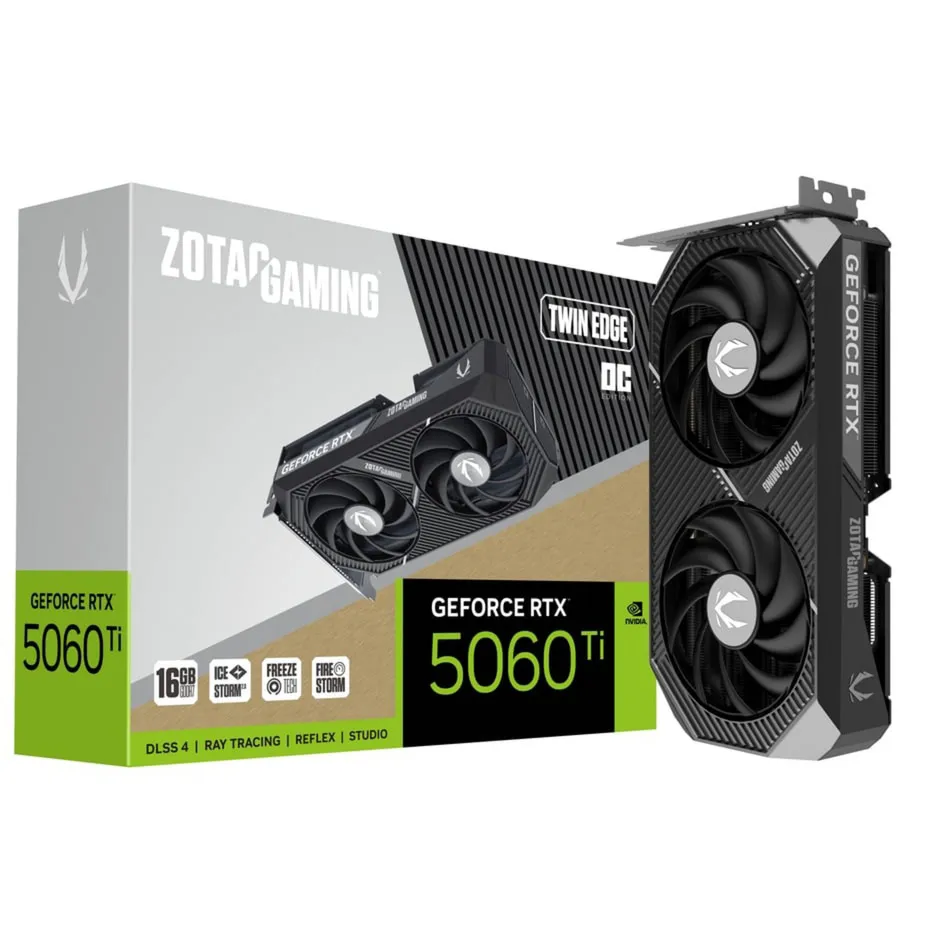 GeForce RTX 5060 Ti Twin Edge OC 16GB, Scheda grafica - immagine 1