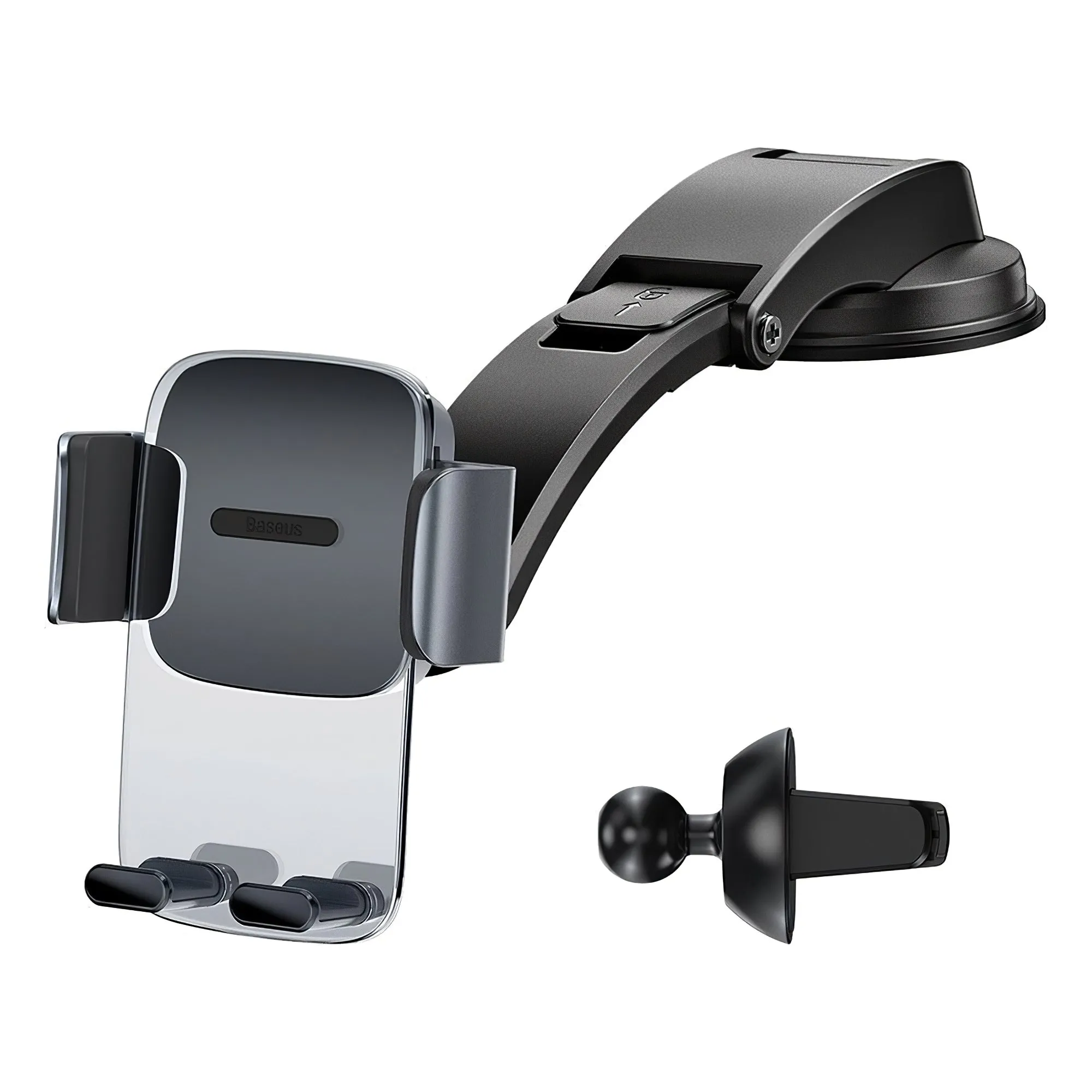 Supporto Auto Baseus Gravity Grip, 4.7 pollici - 6.7 pollici, Nero SUYK000001 - immagine 1