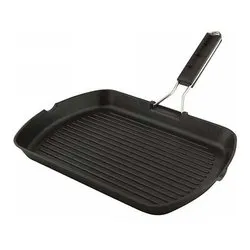 Bistecchiera Alluminio antiaderente (35x25cm) LIGHTGRILL Nero 05440250ABD - immagine 1