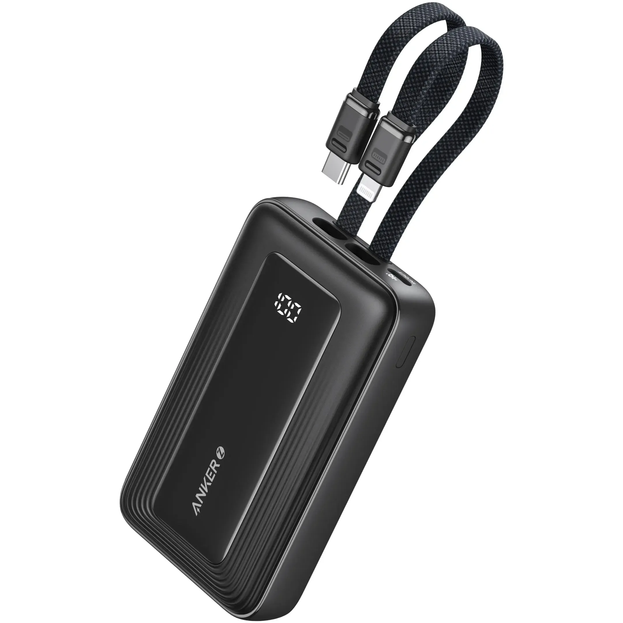 Batteria Esterna Anker PowerCore, 20000mAh, 30W, QC + PD, 1 x Lightning - 1 x USB-A - 2 x USB-C, Nera A1681G11 - immagine 1