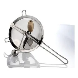 Passa verdura inox passacolino rete (20x19cm) Cromo 400 - immagine 1
