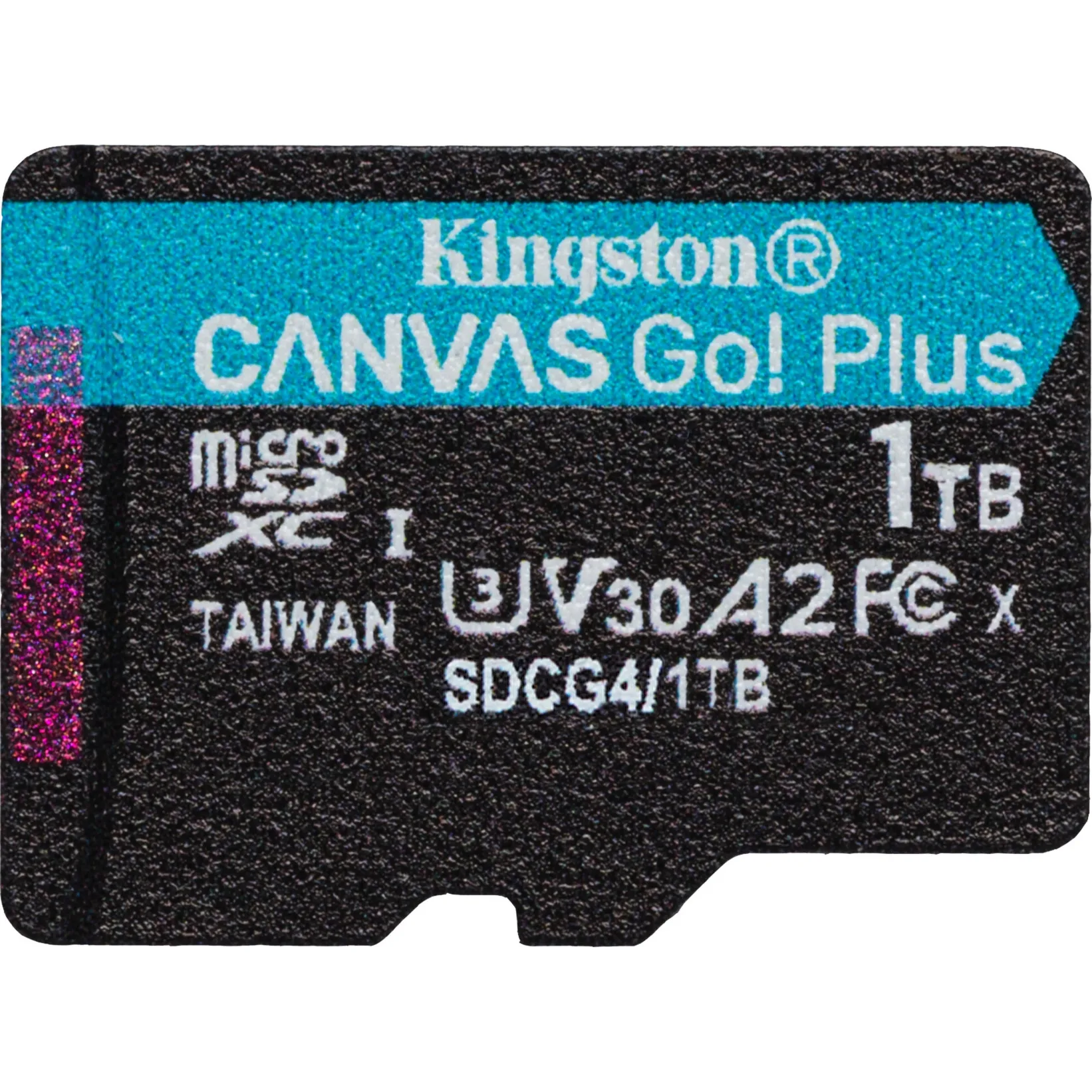 1 TB microSDXC Canvas Go Plus Gen4 200R A2 U3 Confezione singola senza ADP, Scheda di memoria - immagine 1